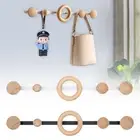 Wall Mounted Coat Rack Heavy Duty Organizer for Entryway Hotel Farmhouse