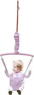 Byeaon Baby Door Jumper,Baby Jumper Doorway | Compact Toddler Indoor Swing Lightweight Baby Swing with Saddle Seat