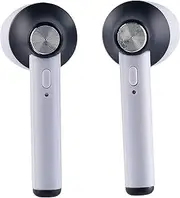 Vivitar Air Vibes Metallic Accent Bluetooth Headphones, White/Black (90033095)