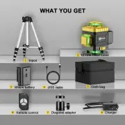 CHISHIB 4D 16-line laser level, 360° self-leveling, green beam