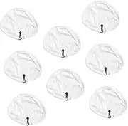Alipis 8 Pack Steam Mop Replacement Pads Microfiber Cleaning Pads for Steam Mops Compatible