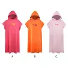 Changing Robe Hooded Poncho Towel For Lightweight