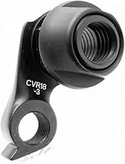 [ZAPYVET] 1Pc Bicycle Rear Derailleur Hanger, for Cervelo Cvr18-3 Drh-Wmn112 Disc Road Frame C3 C5 R3 R5 Disc M12X1.75Mm Thru-Axle Dropout Bicycle Derailleur Hanger(Black WGH959P1)
