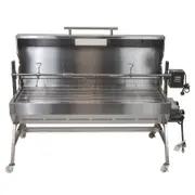 Flaming Coals DUAL FUEL Charcoal and Gas Spit Roaster 1500mm BUNDLE