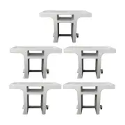 5 Pieces Telescopic Awning Bracket Shade Canopy for Replace Garden