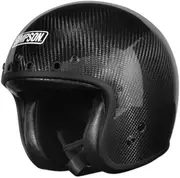 Simpson Chopper Carbon, open face helmet , color: Black , size: M