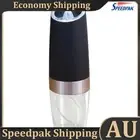 Gravity Electric Salt and Pepper Grinder for Spices Salt Pepper Herbs (Black) AU