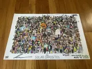 SDCC 2024 Exclusive SOLAR OPPOSITES Sign Poster Mike McMahan THOMAS MIDDLEDITCH