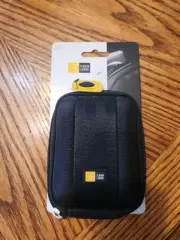 Case Logic Camera Case Black Hard Small W/ Strap Model QPB201 New