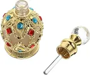 DECORNIJIA Elegant Sphere Refillable Perfume Bottle Vintage Essential Oil Container for Travel Design for Collectors Special Occasions