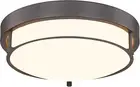 12 Inch Flush Mount Ceiling Light, 2-Light Close to Ceiling Light Fixtures with