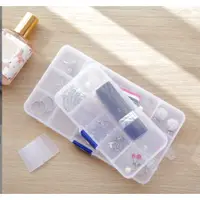 在飛比找蝦皮購物優惠-透明收納盒 10格 收納 化妝品 收納盒 美容小物 INS 