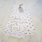 Stitch & Weft Kitchen Tea Towel Set Of 2 Love begins at home White & Brown