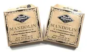 Black Diamond Mandolin Strings 2 Sets Phos Bronze Loop End .0115-.041 Black