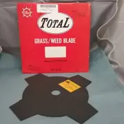 NEW TOTAL TB100401HD STEEL GRASS/WEED BLADE 4 TOOTH, 10"X1.8X4