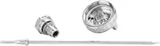 Respicefinem 3pcs Stainless Aircap Nozzle Needle Tip Accessory Ideal for W 101 Pneumatic Spray Offers Versatile Spray Solutions in Painting Projects Available in 0.8mm .0mm .3mm (Diameter 1.3mm)