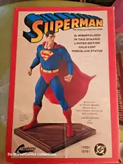 RANDY BOWEN Superman FULL SIZE STATUE MAQUETTE Seinfeld DC Comics JLA Bust!