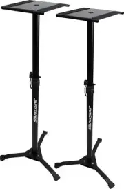 Ultimate Support JamStands Series Studio Monitor Stands (Pair), Black, JS-MS7...