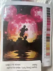 Disney Mickey Paint By Numbers Kit, Paint, Brush, Canvas