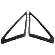 Front Vent Window Seals- Steel Core (Pair R&L) For Ford Mustang 1967-68; WR 6901 (for: Ford)