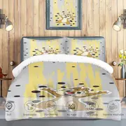 c343 Chichititi-Quilt Cover Set, Cute Chipmunk, New Design, 3d Print Decoration, Comfortable Bedding, For Teenager And Children ee343