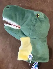 Mary Meyer T-REX dinosaur plush hand puppet NWT 8"