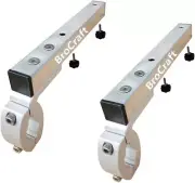 Brocraft Pontoon Grill Bracket / Boat Rail Mount Grill Bracket / BBQ Dual