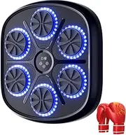 Ouroad Music Boxing Machine, Electronic Boxing Target with Volume Control Bluetooth Boxing Gloves for Home Workout Training 0-8 Mode Options