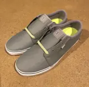 DVS Convict Size 13 US Grey Canvas BMX DC Skate Shoes Sneakers Deadstock