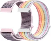 18Mm Nylon Sport Quick Release Watch Bands Compatible with Garmin Venu 3S/Venu 2
