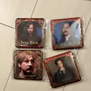 Remus Lupin Sirius Black Overseas Limited Basic Edition 4 Piece Can Badge Set #5
