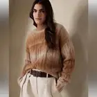 Banana Republic Celeste Ombre Alpaca Sweater MILLEFILI Italian Yarn L $230.00