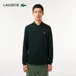 【LACOSTE】男裝-經典L1312長袖POLO衫(綠色)