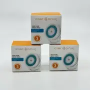 3 Pack NIB - Clarisonic DEEP PORE Replacement Brush Heads New In Box