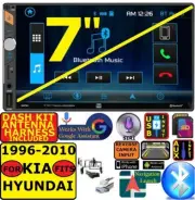 FITS/FOR 98-10 KIA HYUNDAI BLUETOOTH TOUCHSCREEN USB SD AUX CAR RADIO STEREO PKG
