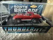 Johnny Lightning Thunderjet 500 Slot Car - 1967 Blown Chevy Red Corvette