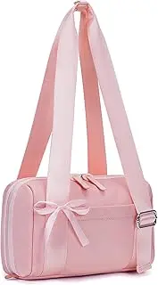 ANKICK Mini Gym Bag Small Duffle Bags Tote for Women Pink Workout Bag Lightweight for Weekender Travel Sports Yoga Fitness, Pink