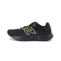 在飛比找樂天市場購物網優惠-NEW BALANCE 限定版420透氣舒適跑鞋 黑粉黃 W