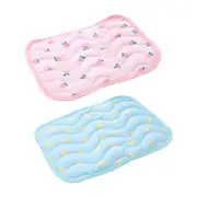 Pet Cooling Mat Ice Silk Summer Bed Pad Breathable Sleeping Cushion for Cats Dog