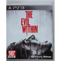 在飛比找蝦皮購物優惠-PS3 邪靈入侵 中文版 The Evil Within