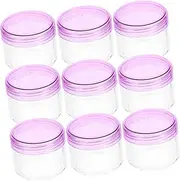 Healeved 12pcs Cosmetic Containers with Lids Travel Cream Bottles Leakproof Cosmetic Jars Makeup Containers