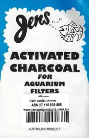 Jens Fish Tank Activated Charcoal Carbon 400g Filter Media for Aquarium Filter