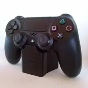Sony PlayStation 4 Controller Stand with Logo PS4 Sleek Gamepad Charging Cradle