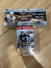 Upper Deck Power Play 2008-09 Hockey Box Set And 100 Card Update Box. Sealed!