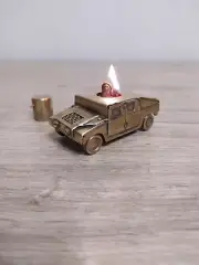 Hummer Petrol Lighter trench art paperweight Ukrainian
