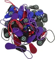 JOINPAYA 50pcs Outdoor Compass Tag Watchband Compass Small Compass for Hiking Climbing Party Compass Key Fob Lanyard Compass Lanyard Pocket Compass for Hiking Keychain Lanyard Acrylic