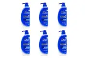 6PK Head & Shoulders Ultra Mens 2in1 Anti Dandruff Shampoo & Conditioner 550ml