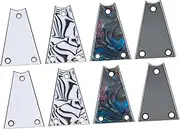 JOINPAYA 8pcs Electric Guitar Backplate Replacement Pickguard Spring Cavity Cover for Scratch Protection Durable Guitar Protector with Workmanship for Musicians and DIY Enthusiasts