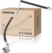 A-Premium A/C Discharge Line Hose Assembly Compatible with Chevrolet, GMC Models - Tahoe Suburban Yukon XL 1500 2500, Cadillac Escalade 2002, Compressor to Condenser