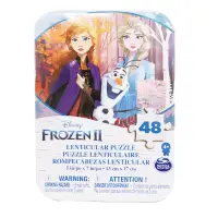 在飛比找蝦皮商城優惠-Disney Frozen迪士尼冰雪奇緣迷你鐵盒拼圖 Toy
